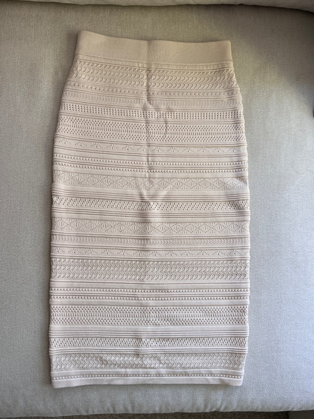Babaton Midi Knit Pencil Skirt